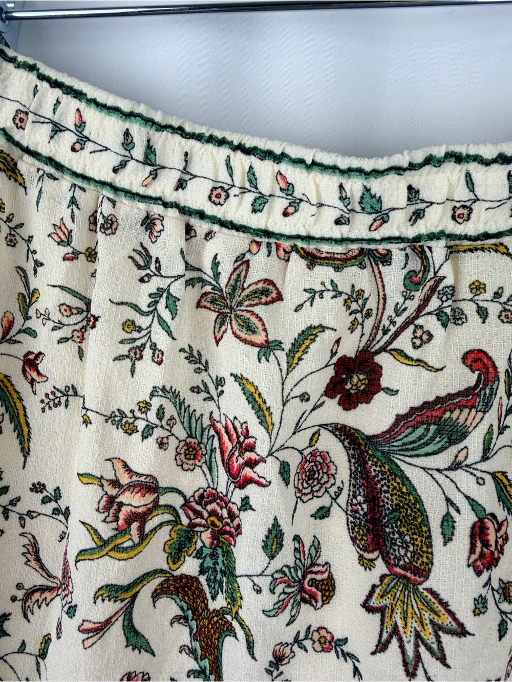 Max Studio London Floral Paisley Tiered Maxi Skirt – Size Large – NWT - Picture 7 of 11